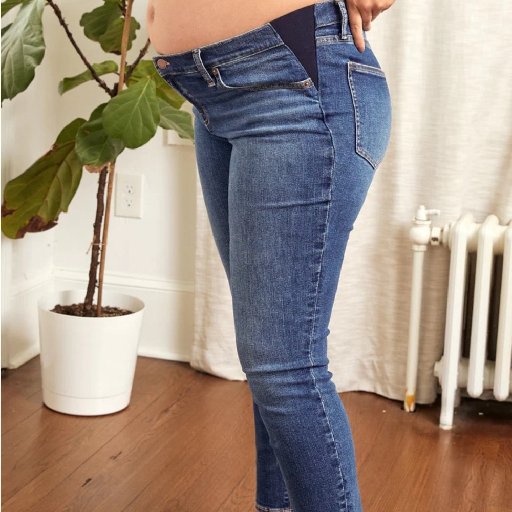 Hatch Slim Denim Maternity Jeans